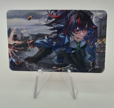 Zenless Zone Zero Karte ZZZ Zhu Yuan Anime Manga Girl Holo Foil Card Waifu Sexy