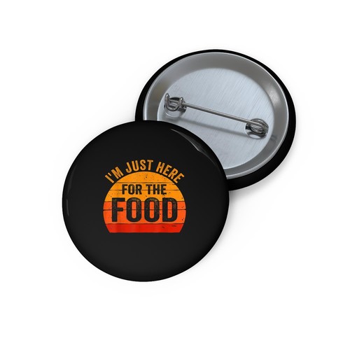 I'm Just Here For The Food Vintage T Shirt Men Fashion 2023 Women T Shirt Short - 第 9/9 張圖片