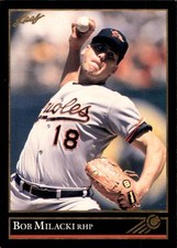 Bob Milacki #262 1992 Leaf Black Gold