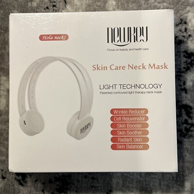 NEWKEY - Skin Care Neck  Mask - Light Technology- Light Therapy sealed