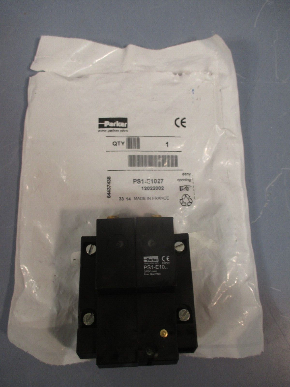 Parker Pneumatic Valve Interface Head Unit Ps1-E1027