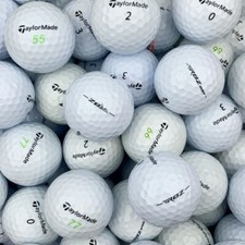 TaylorMade Rocketballz Golf Balls Grade A White Distance Lake Balls 24 Ball Pack