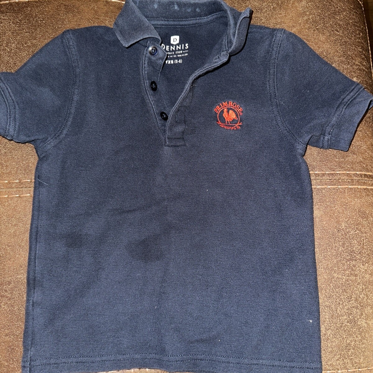 Primrose DENNIS School Uniform Polo YXS (5-6)) Navy | eBay