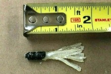 1.75" Solid Head Crappie Tube Jigs, BULK bag of 1000, Choose Color, USA Made 2"