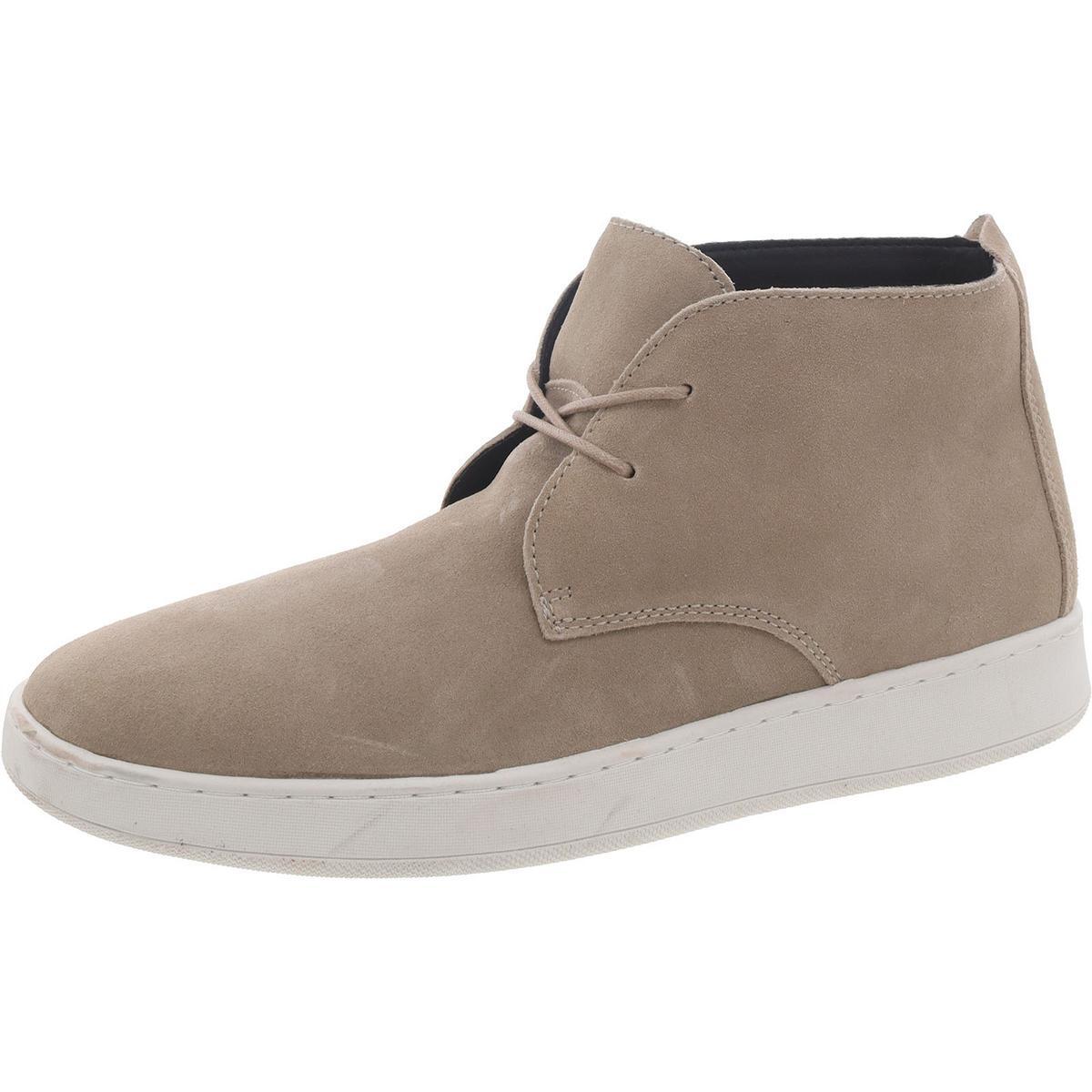 Изобилующие женские ботинки Talon из бежевой кожи Chukka Boots Shoes 8 Medium (B,M) BHFO 2675