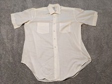 Vintage Arrow Shirt Mens XL Sanforized Plus 2 Decton Batiste Dress 70s