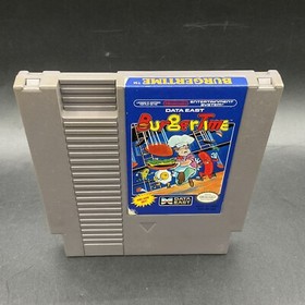 BurgerTime Nintendo Entertainment System, 1987 NES Game Cartridge Only - Tested