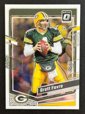 Brett Favre 2023 Panini Donruss Optic Football Base Card Green Bay Packers #64