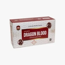 x6 | Anand | Dragon blood  | Incense sticks | pack of 6 x 15g= 90g