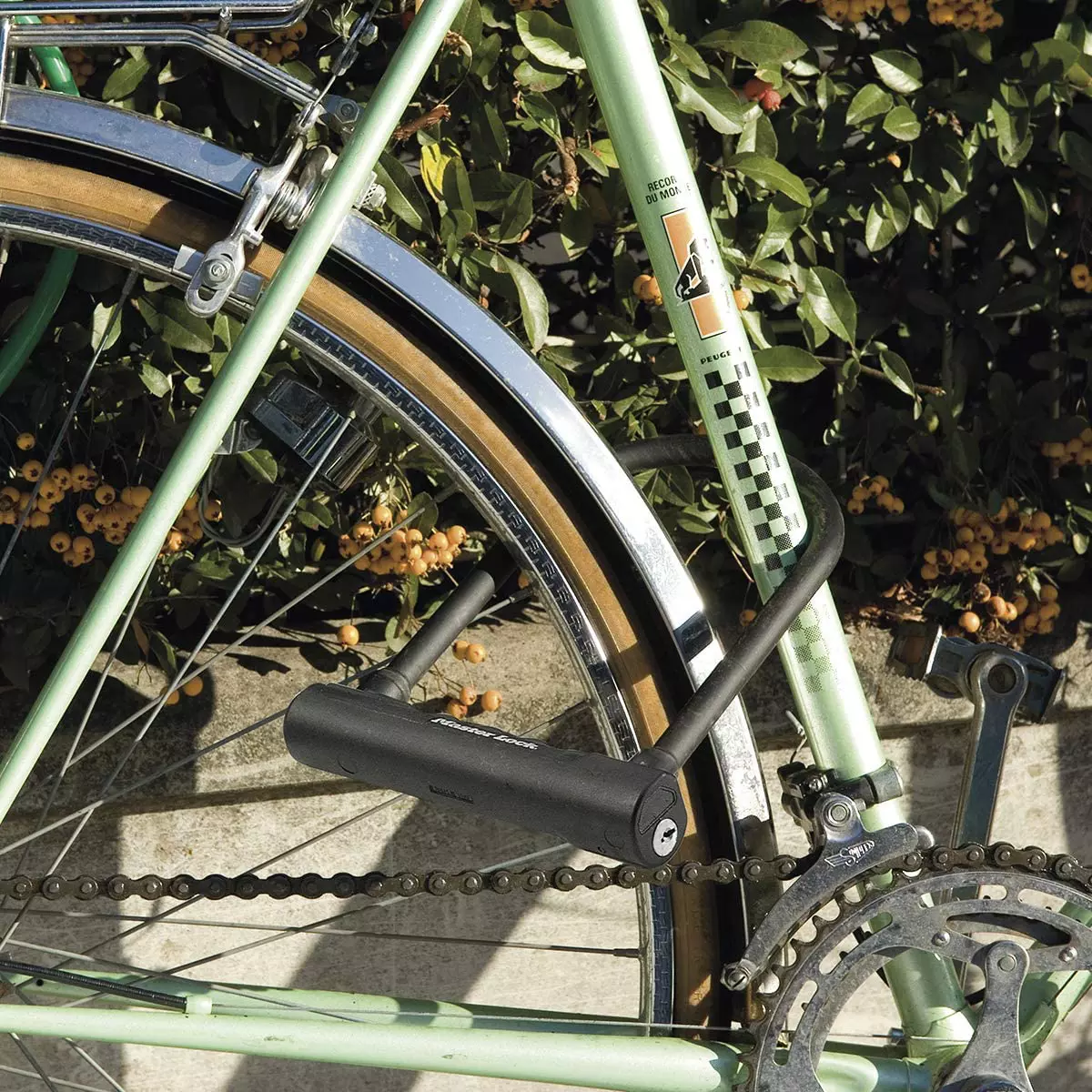 U bar bike sales lock