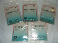 Split Rings Stainless Steel - 6 - 5 packages, 6 per package
