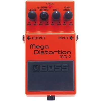 BOSS Md-2 Mega Distortion; Extreme, Low-End Distortion for Modern Metal OPEN BOX