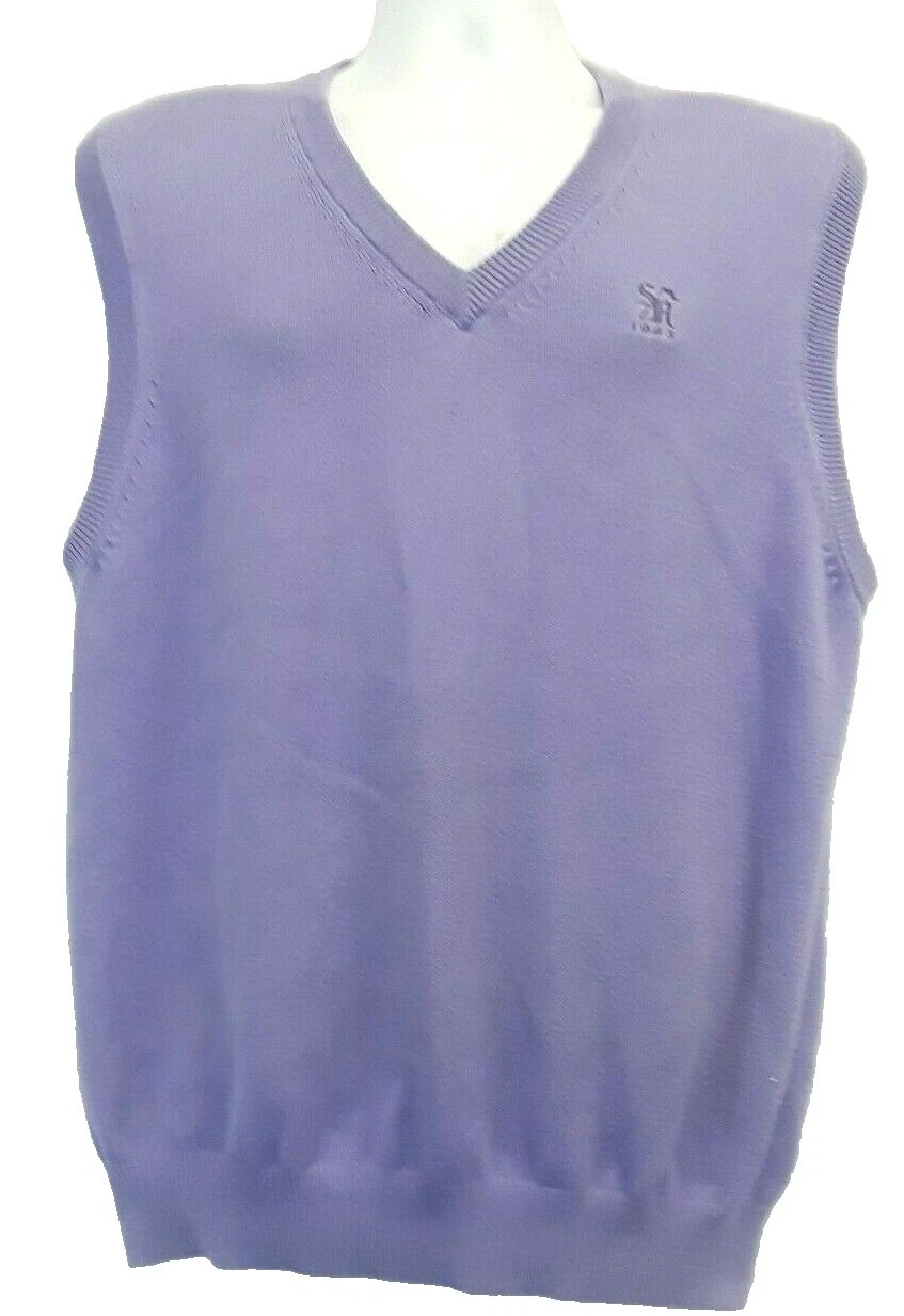 Size M Sleeveless 100% Cotton Golf Shirts & Tops for Men