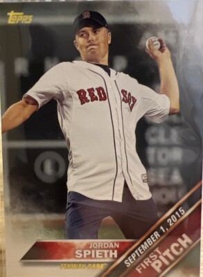 2016 Topps First Pitch Jordan Spieth #FP-7 (Golfer)