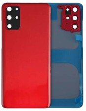 Back Rear Cover Glass With Camera Lens  Adhesive For Samsung Galaxy S20 Plus