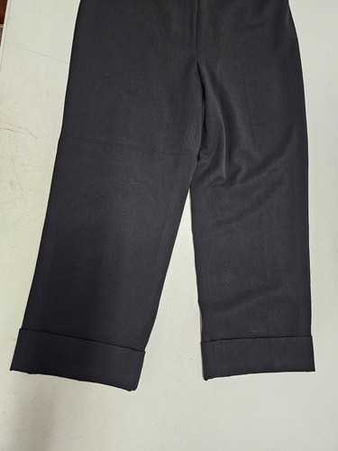 APT 9 Womens Size 6 (28x23) Black Capri Ankle Stretch Pants Casual Work - Picture 4 of 7