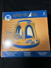 Swimming Pool Basketball Hoop Set by Hoop Shark - Orange/Blue,NEW/OPEN-BOX 