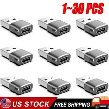1 30PCS USB C3.1 Type C Female to USB3.0 Type A Male Port Converter Adapter LOT