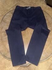 NWT IZOD PERFORMANCE STRETCH STRAIGHT FLAT NON-IRON WICKING MEN'S PANTS 36 X 32