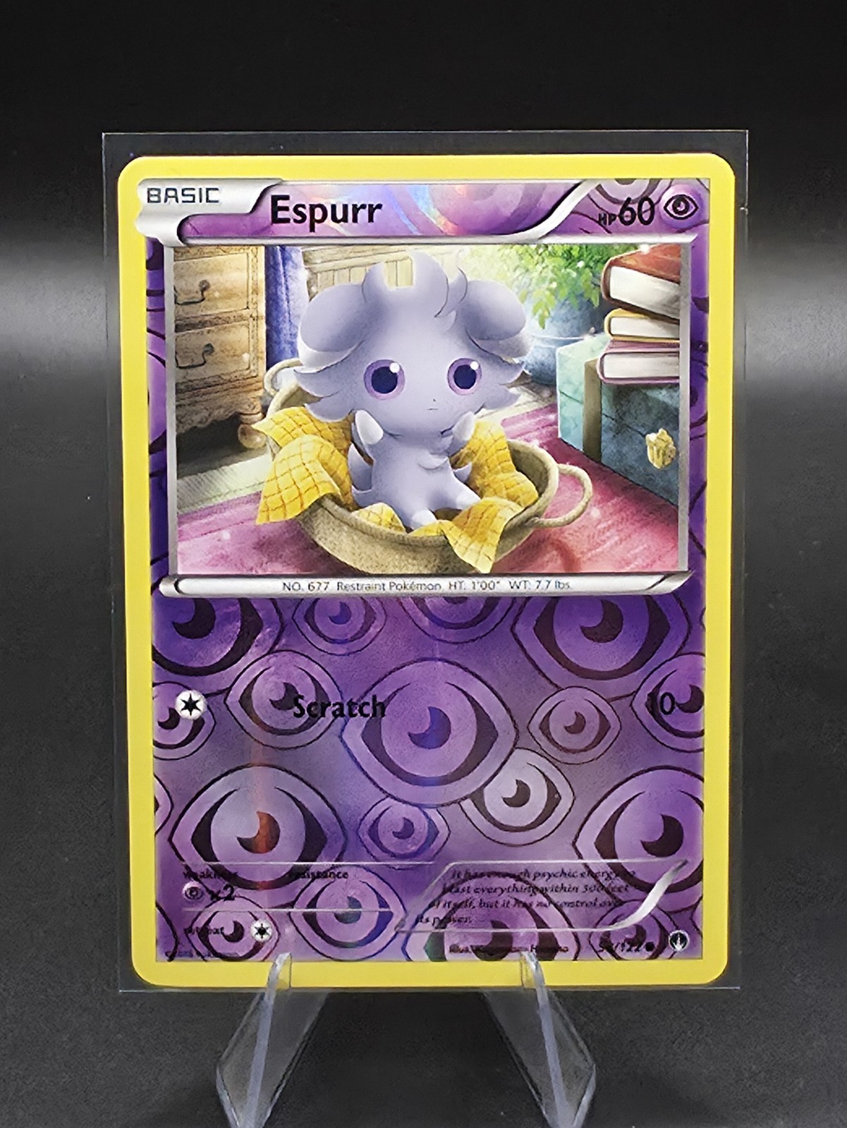 Espurr 58/122 Breakpoint Reverse Holo NM-LP