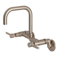 Kingston Brass KS813 Concord 1.8 GPM Widespread Bridge Kitchen - Nickel
