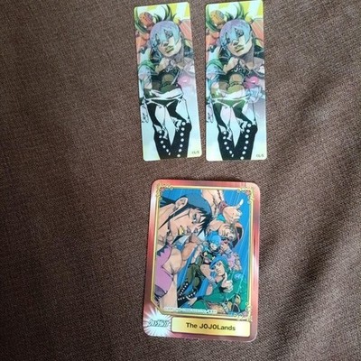 The JOJOLands Animate Bonus SCF Card Natsukomi Bookmark Damaged Condition