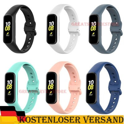 Ersatz Silikon Armband Samsung Galaxy Fit e Smartwatch Fitness Tracker R375 .