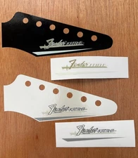 Fender Katana electric guitar MIJ  headstock UV DTF instant  logo Decal