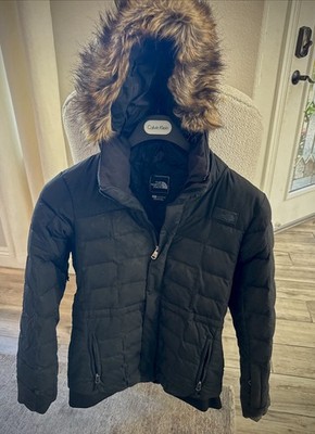 The North Face Women s Gotham Insulated Down Jacket Black Size S/P Used Good