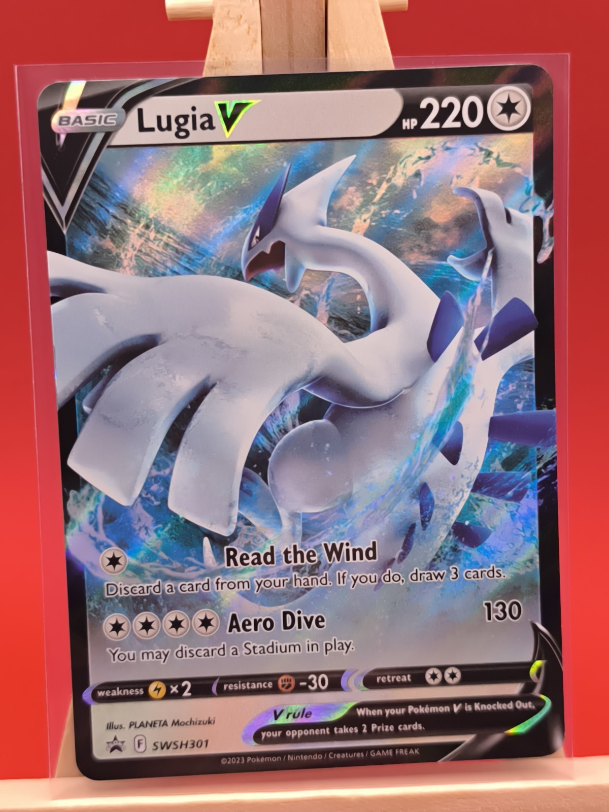 Lugia V SWSH301 Sword & Shield Ultra Rare Holo Promo Pokemon Card * New *