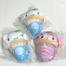 Sanrio Characters Crepe Swaddle Mascot Cinnamoroll My Melo