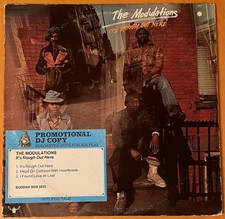 THE MODULATIONS It's Rough Out Here  BUDDAH 1975 PROMO FUNK LP   SCARCE  EX