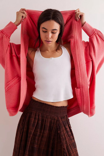 NWT $128 FREE PEOPLE Movement Latitude Oversized Hoodie