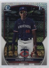 2023 Bowman Chrome Prospects Mega Box Mojo Refractor Hendry Chivilli 16wc
