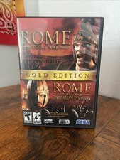 Rome Total War Alexander Expansion Strategy PC Game Gold Edition