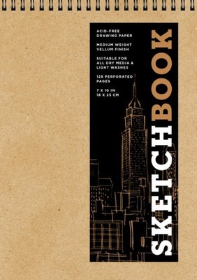 Sketchbook basic medium spiral fliptop landscape  by Union Square & Co HARDBACK