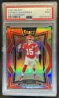 2024 Panini Select Patrick Mahomes II Concourse Tie-Dye Prizm #/25 Chiefs PSA 9