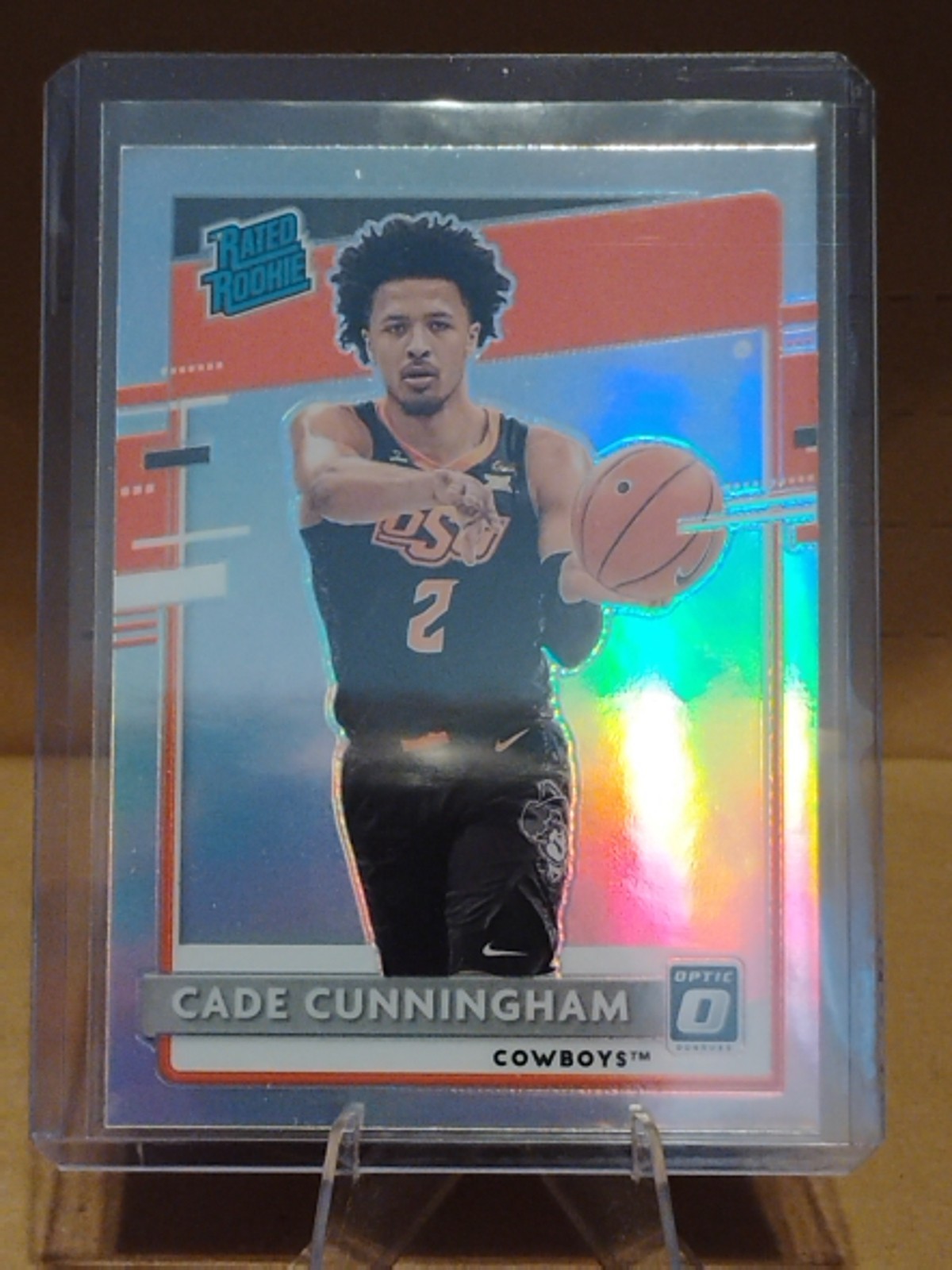 2021-22 Panini Chronicles Draft Picks Optic Cade Cunningham #201 Holo (RC)