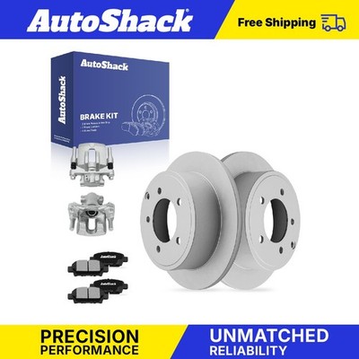Rear Brake Rotors Ceramic Pads Calipers for Jeep, Patriot 2007-2017