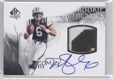 2009 SP Authentic Rookie Authentics 90/499 Mark Sanchez #393 Patch Auto 2k0