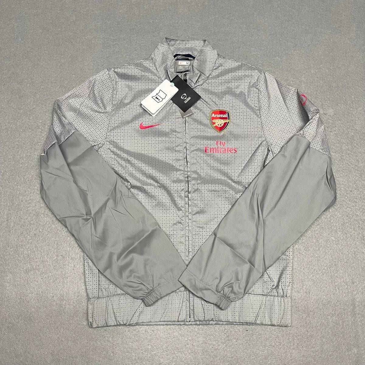 NIKE 09/10 Arsenal FC トラックジャケット グレー S Nike Arsenal International Club Soccer Fan Jackets for sale | eBay