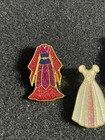 DISNEY PIN LOT SPARKLE PRINCESS GOWNS DRESSES MULAN KIMONO ENCHANTED CINDERELLA — photo 3