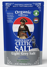 Napoleon'S Celtic Organic 82 Minerals Sea Salt Coarse, French Sea Salt, Grey Sal