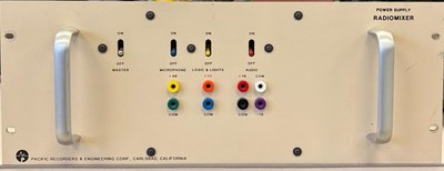 pacific recorders radio mixer power supply