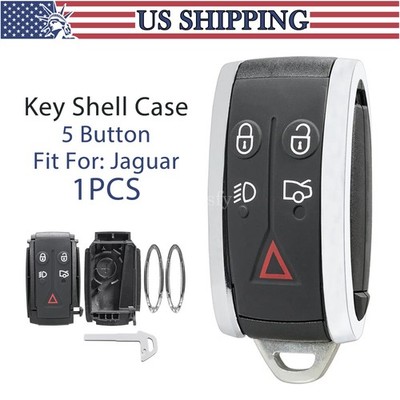 Replacement For 2009 2010 2011 2012 Jaguar XF XK XKR Remote Key Fob Shell Case