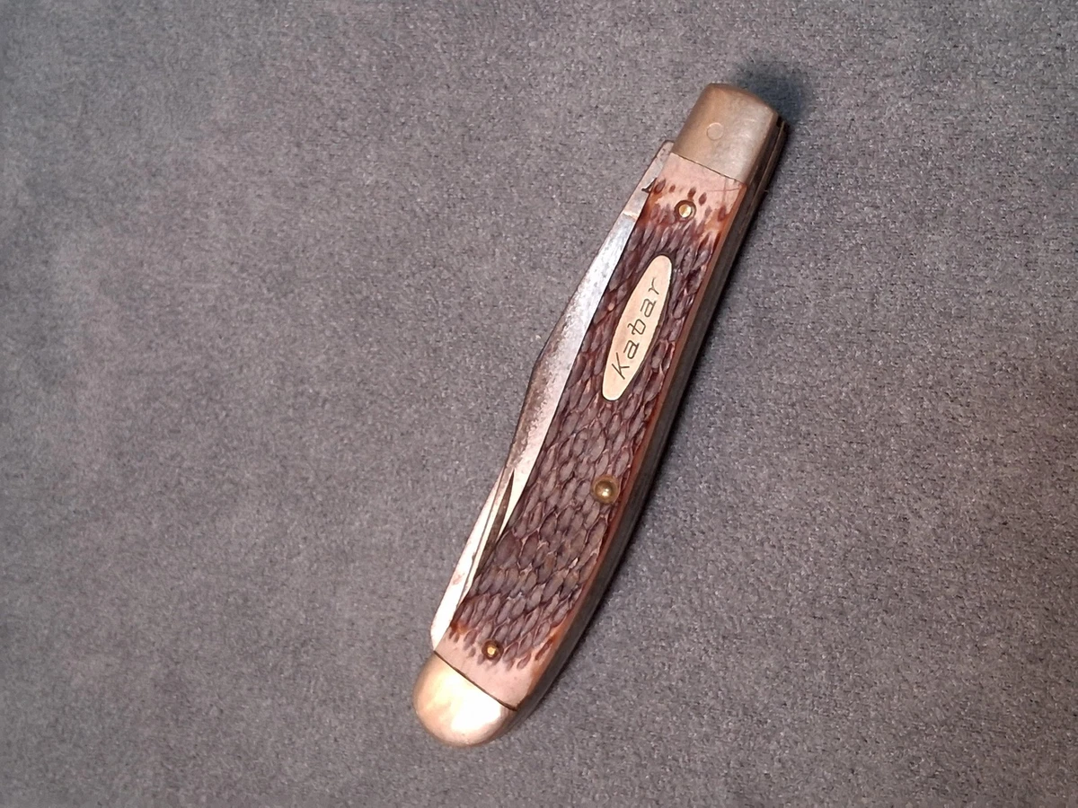 KA-BAR ビンテージ 2枚刃 スウェルセンターペンナイフ KA-BAR Original
