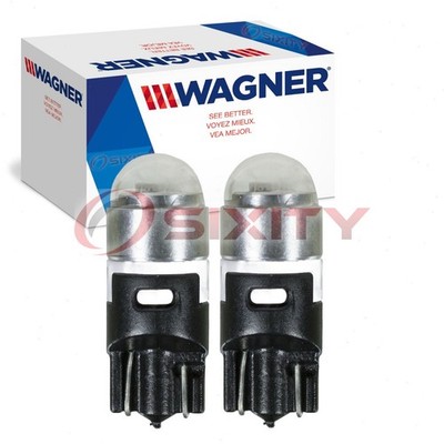 2 pc Wagner Map Light Bulbs for 2016-2018 Fiat 500X Electrical Lighting Body lc