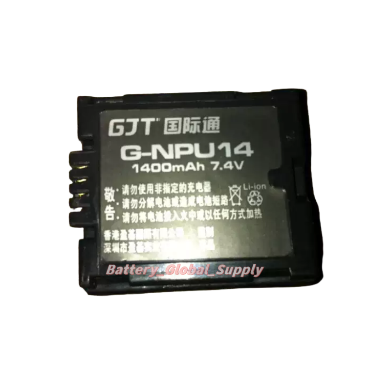 G-NPU14 GJT Battery DU14 1400mah 7.4V for PANASONIC 1 PCS Free Shipping