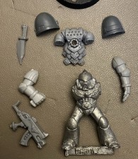 GW Citadel WH40k 1990s “ Space Marine Mk7 Armour “ (metal / plastic) (C)