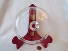 Pyrex Corning P-81-C Round Lid Clear Glass 6" knob handle Replacement Lid Only